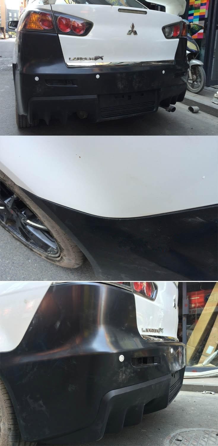 Luxury Sports Luxury Sports EVO X Style Front Bumper For Mitsubishi Lancer 09-16 -PP SR