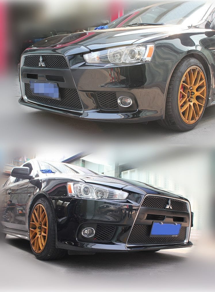 Luxury Sports Luxury Sports EVO X Style Front Bumper For Mitsubishi Lancer 09-16 -PP SR