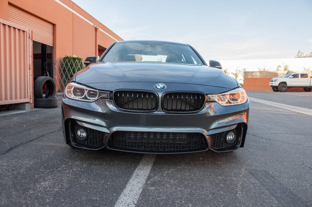 Luxury Sports Luxury Sports F80 M3 Conversion Style Front Bumper For BMW F30 F35 PP -PP SR