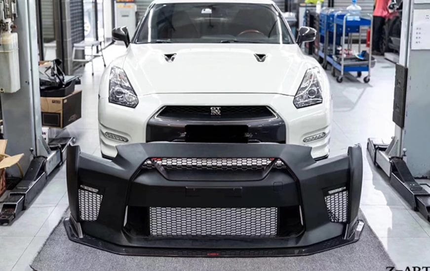 Luxury Sports Luxury Sports Factory 2017 OEM Style Full Front Bumper For Nissan R35 GTR -PP SR