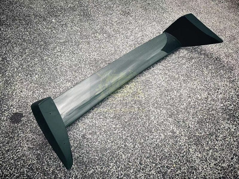 Luxury Sports Luxury Sports Factory EVO 9 Style Spoiler Carbon Mid Blade Mitsubishi EVO 7-9 SR