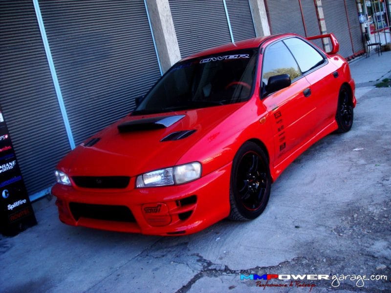 Luxury Sports Luxury Sports Factory Facelift V5,6 Style Front Bumper For Subaru Impreza V1-7 SR