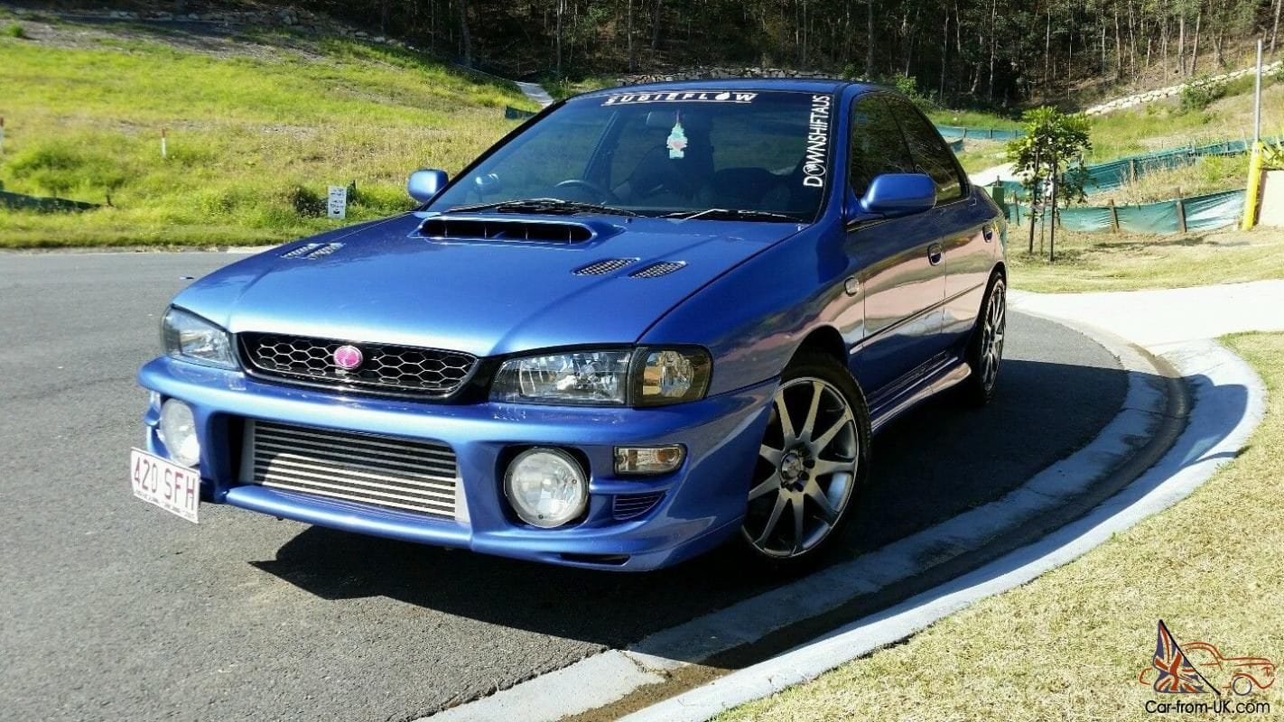 Luxury Sports Luxury Sports Factory Facelift V5,6 Style Front Bumper For Subaru Impreza V1-7 SR