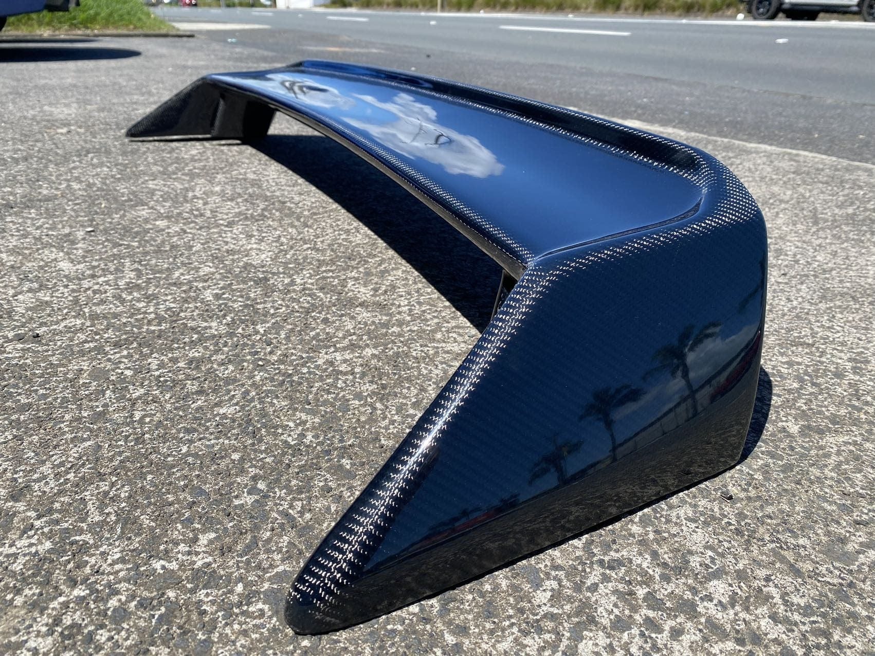 Luxury Sports Luxury Sports Factory GTR Style Carbon Rear Spoiler For Nissan Skyline R32 SR