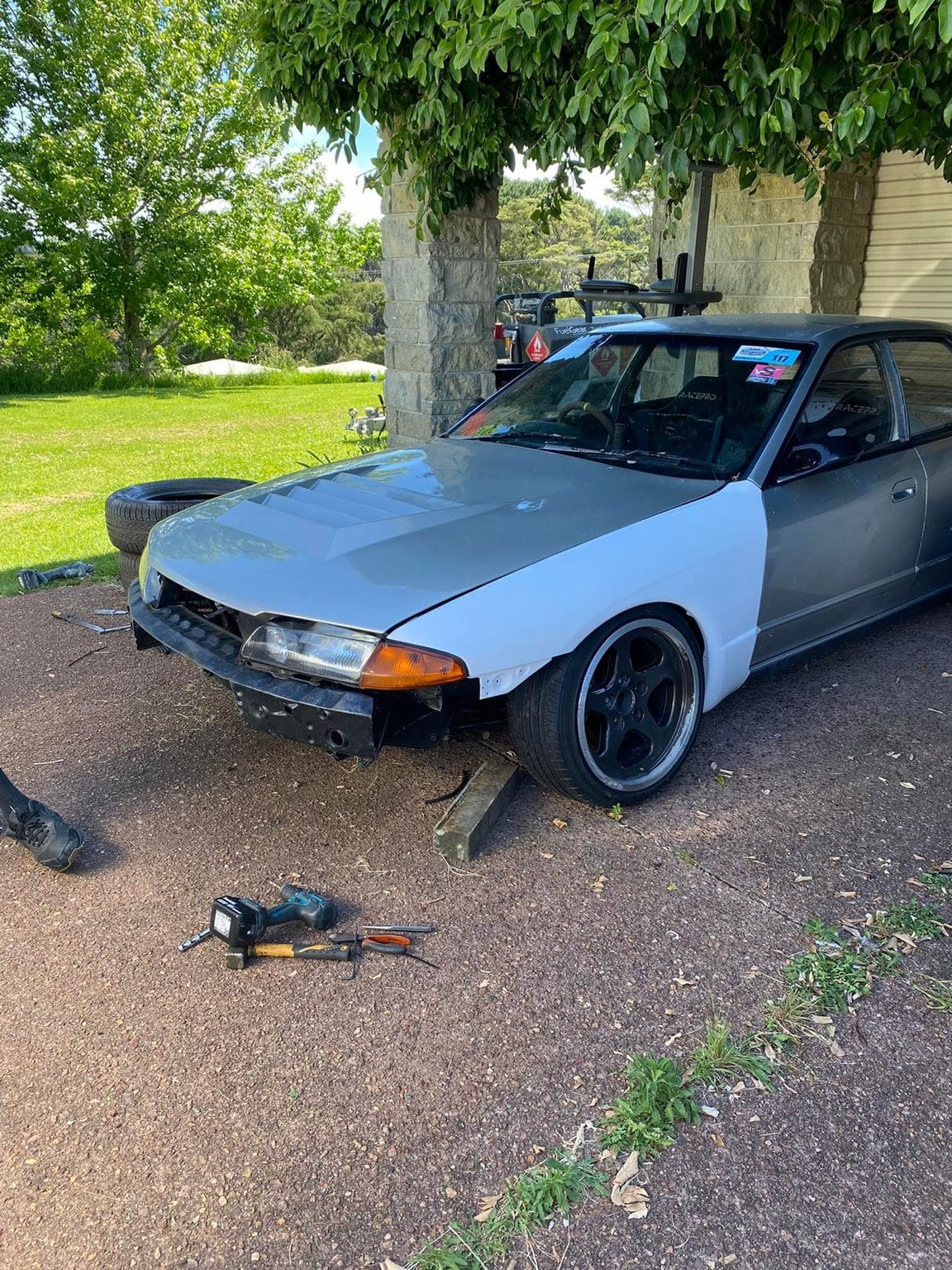 Luxury Sports Luxury Sports Factory GTR Style Front Fender For Nissan Skyline R32 SR