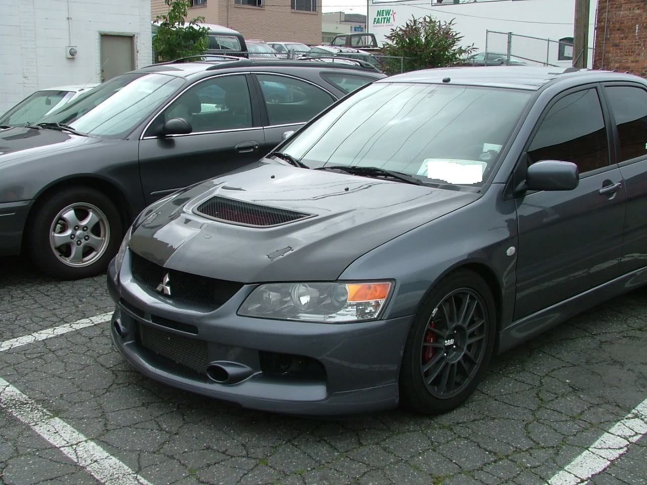 Luxury Sports Luxury Sports Factory OEM EVO 9 Style Carbon Bonnet For Mitsubishi EVO 7-9 SR