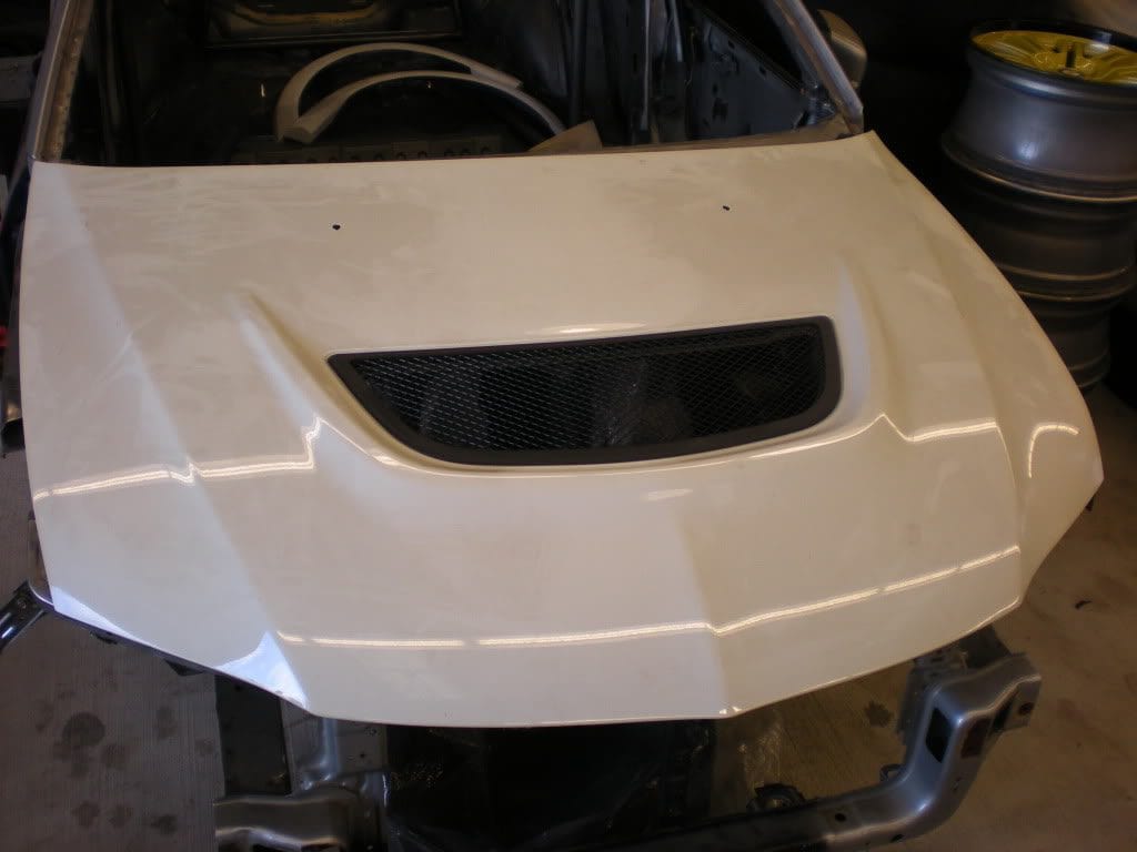 Luxury Sports Luxury Sports Factory OEM EVO 9 Style Fiberglass Bonnet For Mitsubishi EVO 7-9 SR