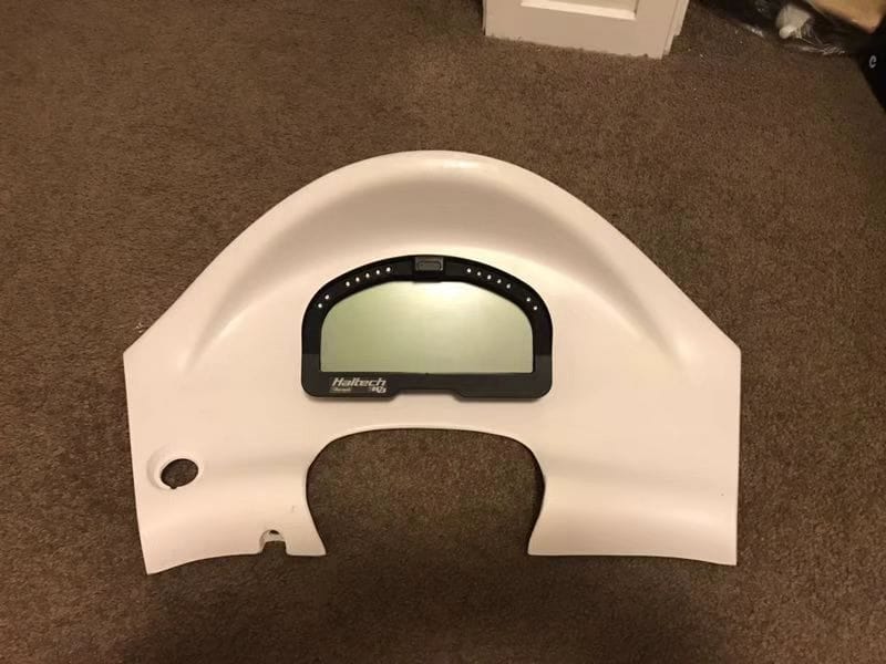 Luxury Sports Luxury Sports Fiberglass Blank Cluster Panel For Mazda RX7 FD SR