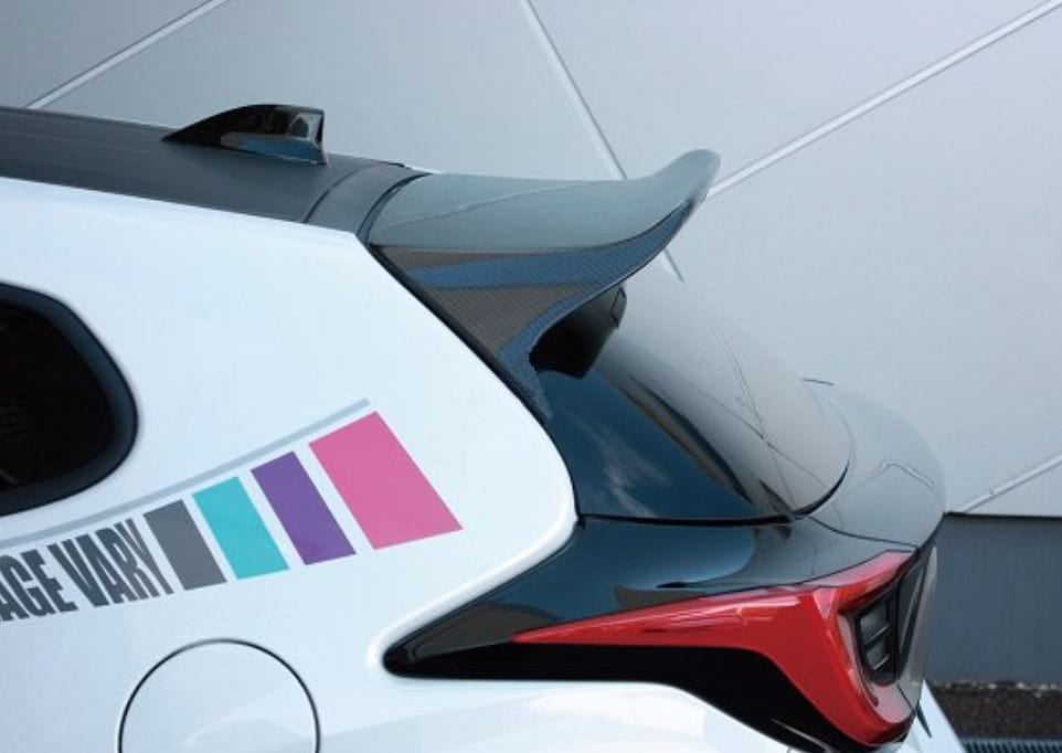 Luxury Sports Luxury Sports GARAGE VARY Style Carbon Roof Spoiler For Toyota GR Yaris -PP SR