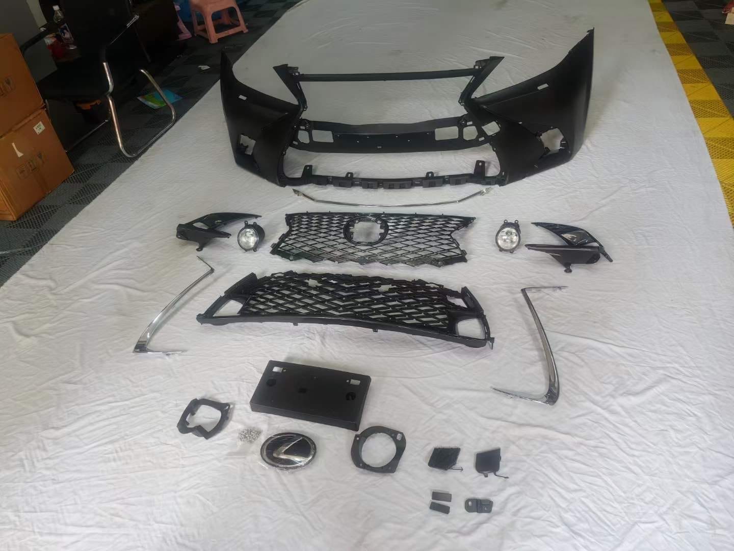 Luxury Sports Luxury Sports GSF Style Version Front Bumper For Lexus IS 06-12 -PP SR