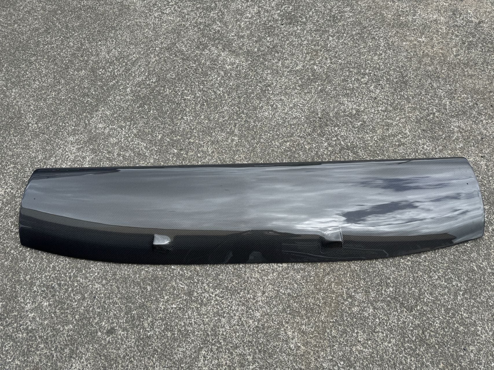 Luxury Sports Luxury Sports GT86 Rocket Bunny V3 Style Carbon Swan Neck Rear Spoiler -PP SR