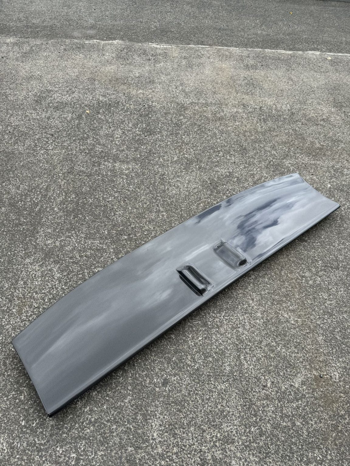 Luxury Sports Luxury Sports GT86 Rocket Bunny V3 Style Carbon Swan Neck Rear Spoiler -PP SR