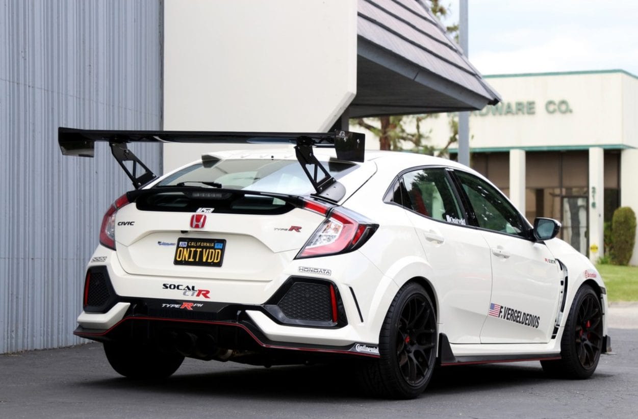 Luxury Sports Luxury Sports GTC 300 Style GT Spoiler For Honda Civic FK8 Type R -PP SR