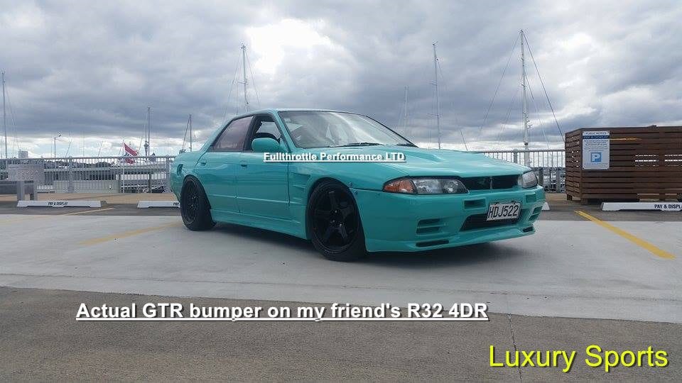 Luxury Sports Luxury Sports GTR Style Front Bumper For Nissan Skyline R32 SR