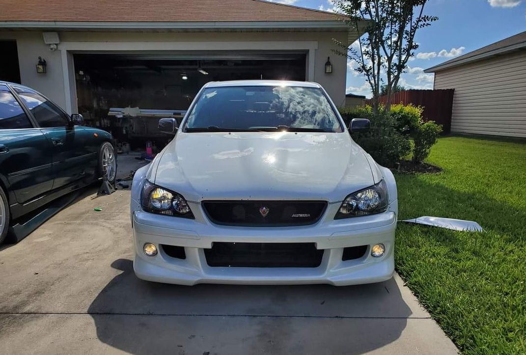 Luxury Sports Luxury Sports HKS Style Front Bumper For Toyota Altezza -PP SR