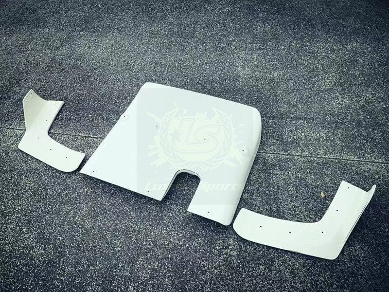 Luxury Sports Luxury Sports LB V1 Style Rear Diffuser For Nissan R35 GTR -PP SR