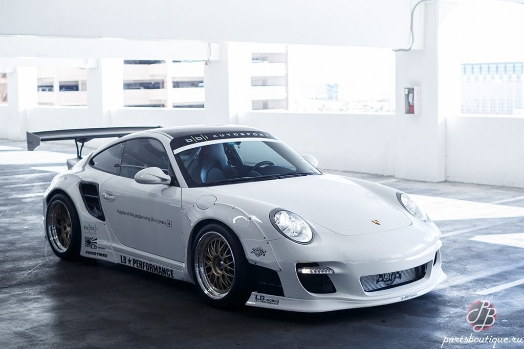 Luxury Sports Luxury Sports LB Walk Style Front and Rear Flares For Porsche 911 997.2 -PP SR