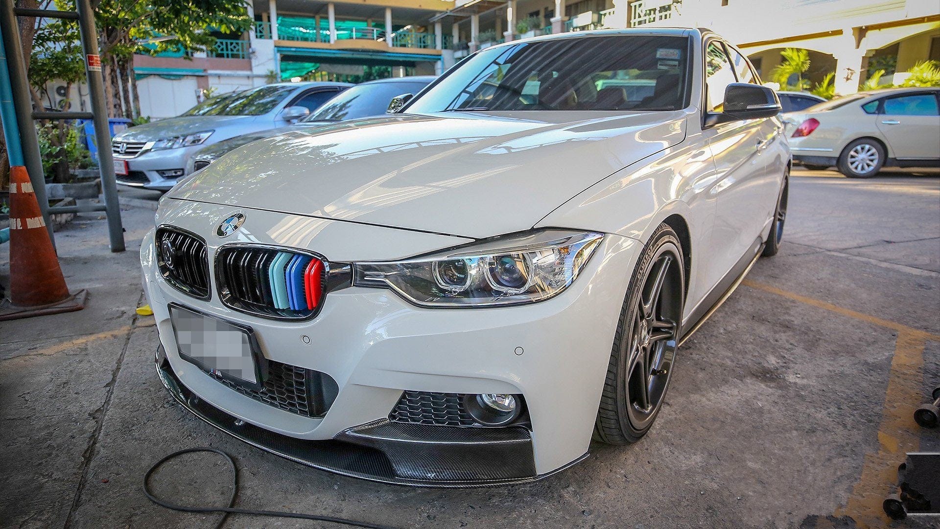 Luxury Sports Luxury Sports M Performance Style Front Lip For BMW F30 M Sport -PP SR