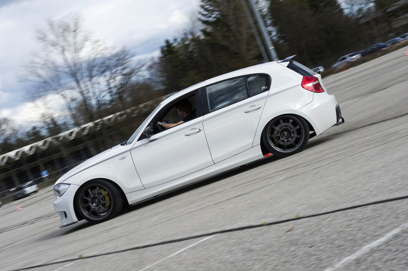 Luxury Sports Luxury Sports M Performance Style Roof Spoiler For BMW E87 1 Series CARBON-PP SR