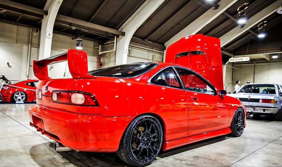 Luxury Sports Luxury Sports M Style Rear Spoiler For Honda Integra DC2 -PP SR