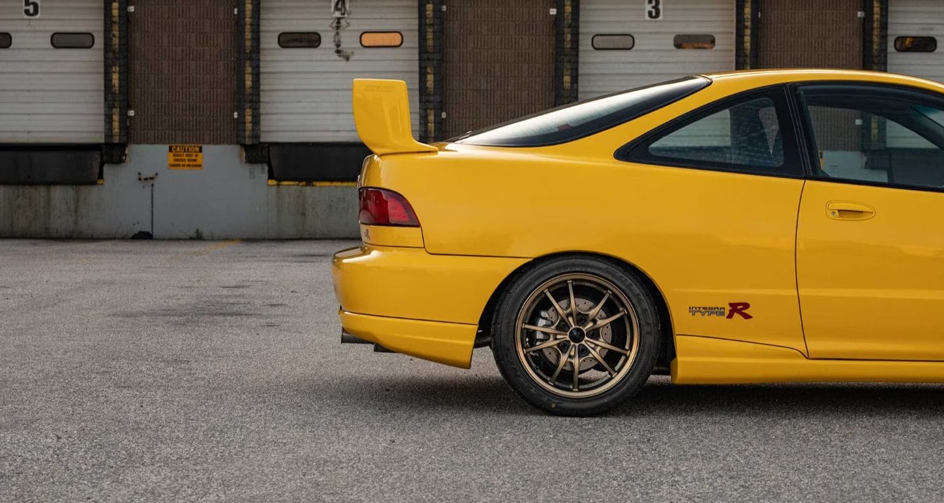 Luxury Sports Luxury Sports M Style Rear Spoiler For Honda Integra DC2 -PP SR