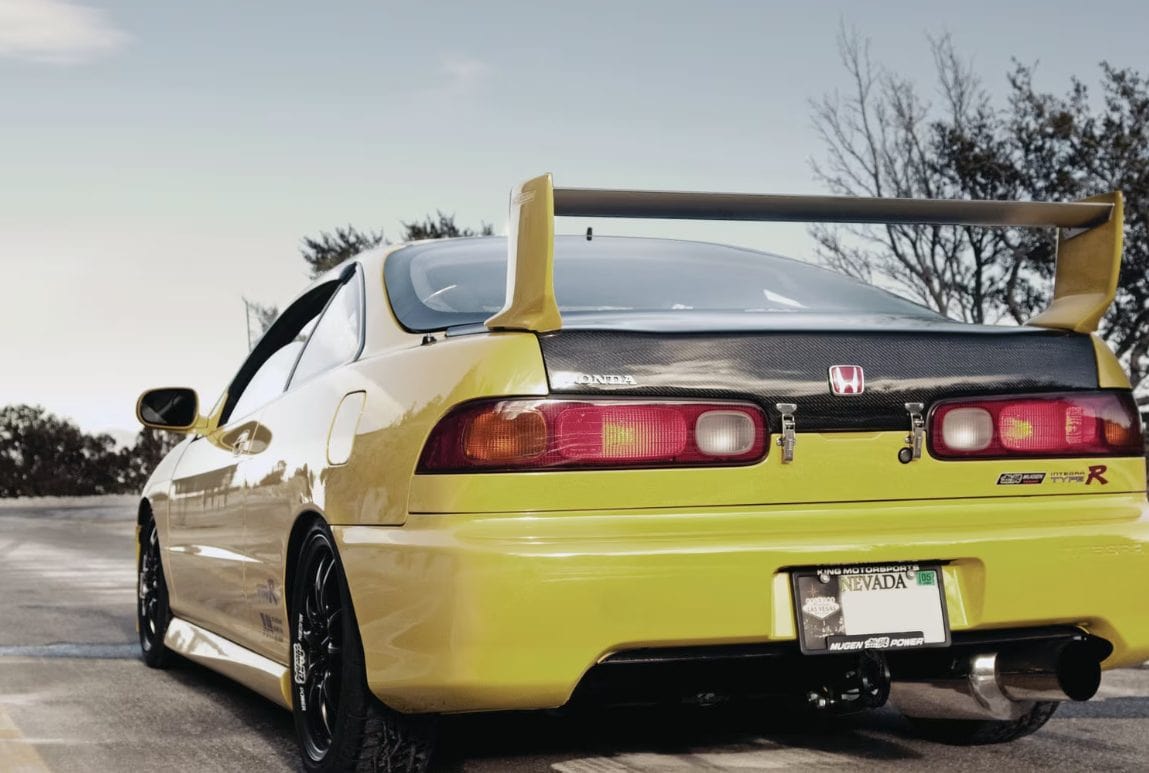 Luxury Sports Luxury Sports M Style Rear Spoiler For Honda Integra DC2 -PP SR