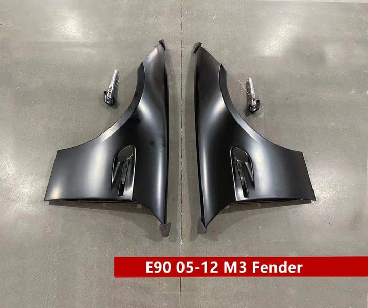 Luxury Sports Luxury Sports M3 Style Metal Front Fender For BMW E90 05-12 SR
