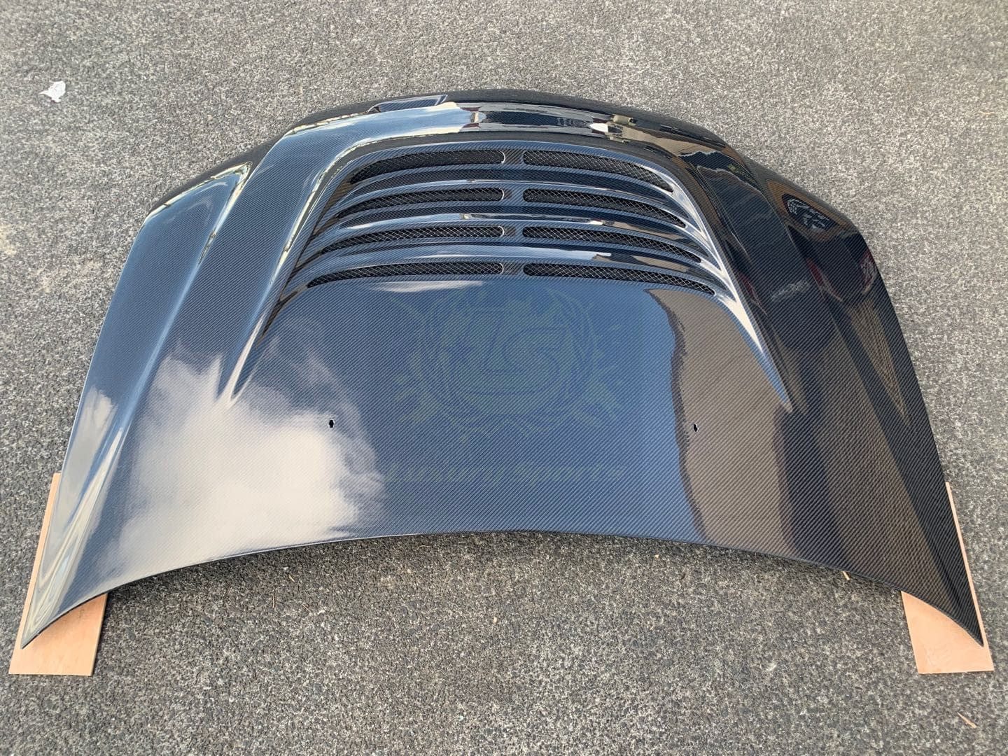 Luxury Sports Luxury Sports Monster Sport Style Carbon Bonnet For Mitsubishi EVO 7-9 SR