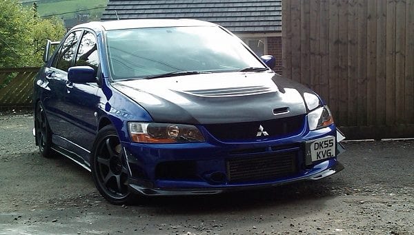 Luxury Sports Luxury Sports Monster Sport Style Carbon Bonnet For Mitsubishi EVO 7-9 SR