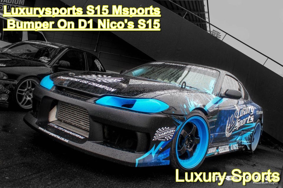 Luxury Sports Luxury Sports Msports Style Front Bumper For Nissan Silvia S15 SR