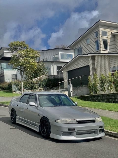 Luxury Sports Luxury Sports Msports Style Side Skirts For Nissan Skyline R33 4DR SR