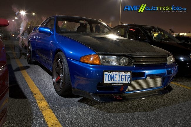 Luxury Sports Luxury Sports N1 Style Carbon Bonnet Lip For Nissan Skyline R32 GTR Bonnet SR