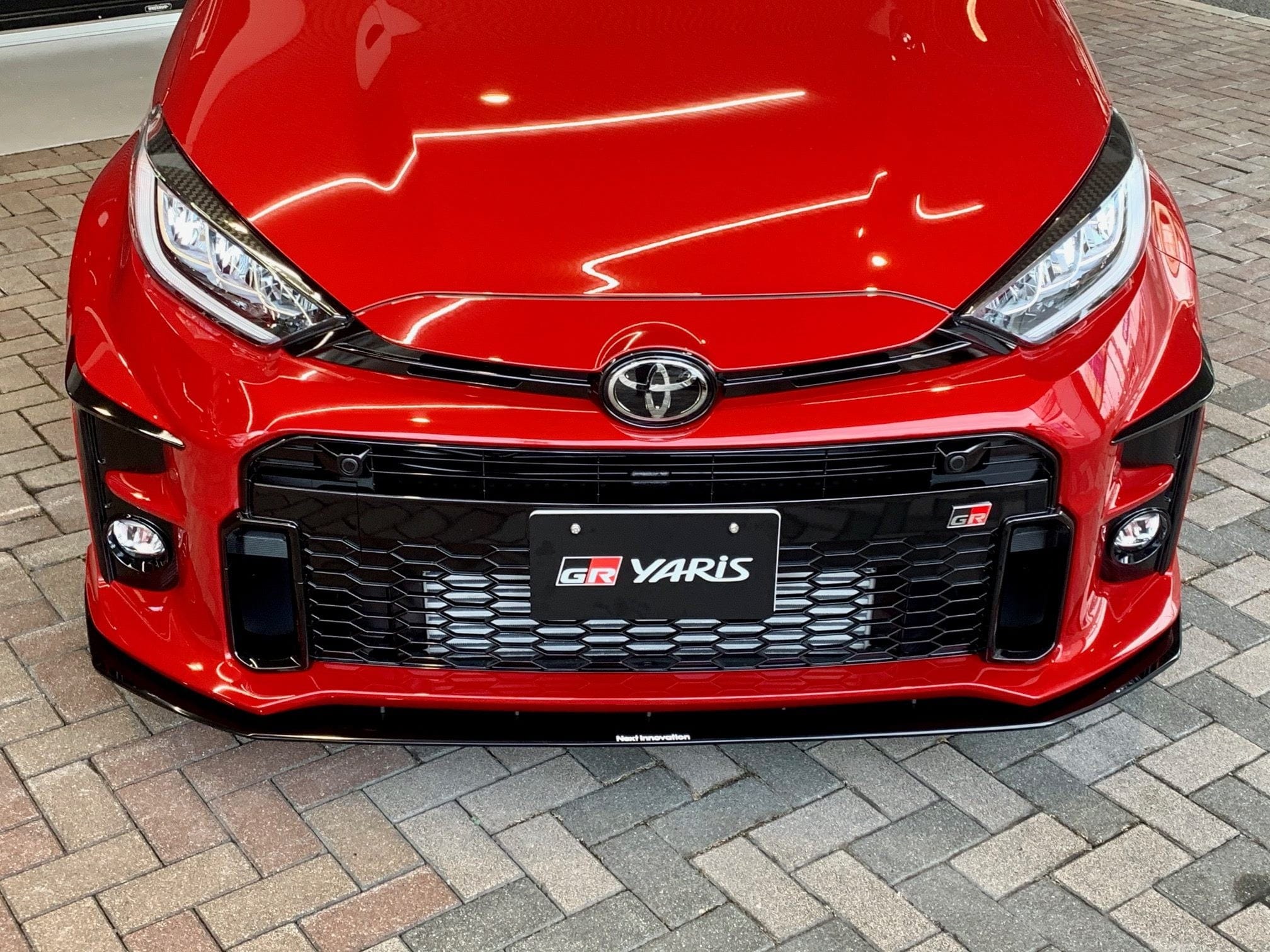 Luxury Sports Luxury Sports NEXT INNOVATION Style Carbon Front Lip For Toyota GR Yaris -PP SR