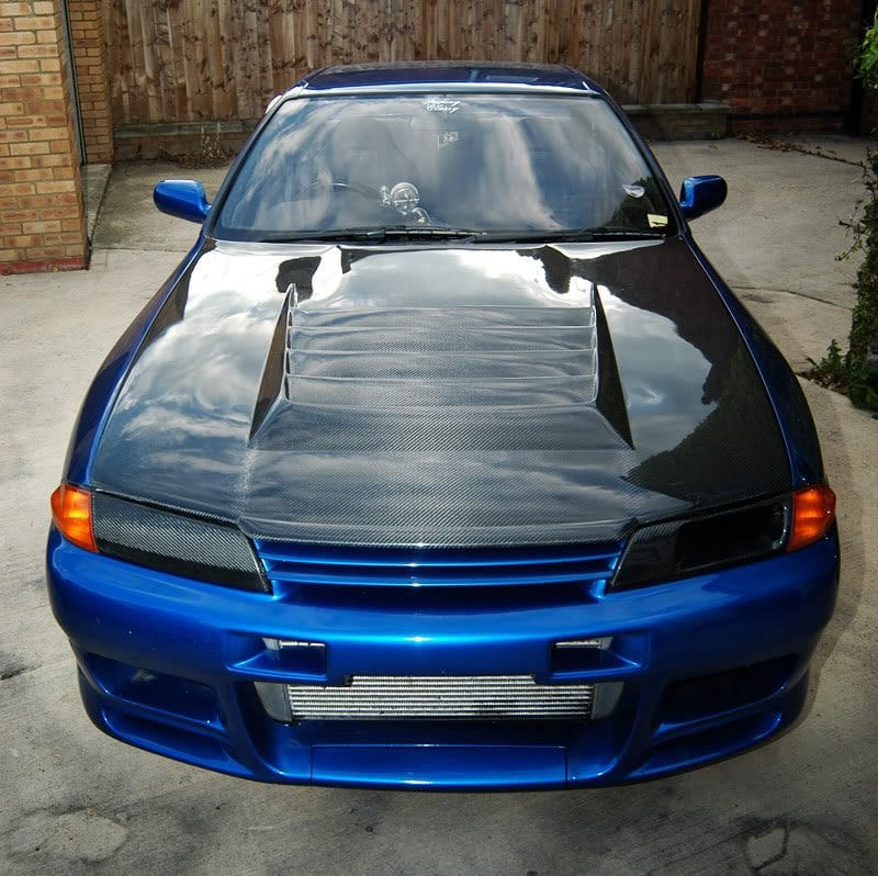 Luxury Sports Luxury Sports Nismo Style Carbon Bonnet For Nissan Skyline R32 SR