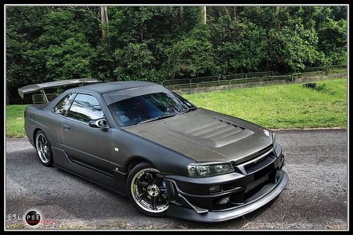 Luxury Sports Luxury Sports Nismo Style Carbon Bonnet For Nissan Skyline R34 GTT SR