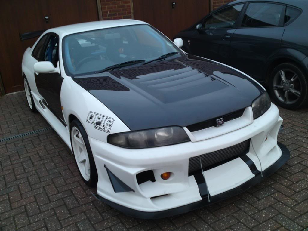 Luxury Sports Luxury Sports Nismo Style Fiberglass Bonnet For Nissan Skyline R33 S1 SR