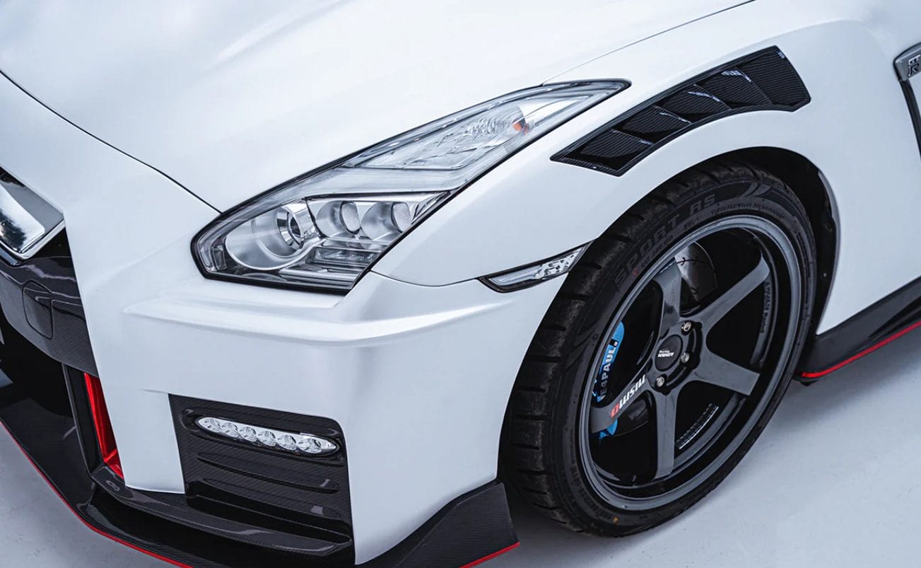 Luxury Sports Luxury Sports Nismo Style Portion Carbon Front Fender Nissan Skyline R35 GTR -PP SR