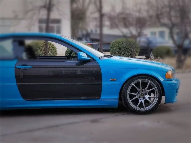 Luxury Sports Luxury Sports OEM Factory Double Side Carbon Door For BMW E46 M3 -PP SR