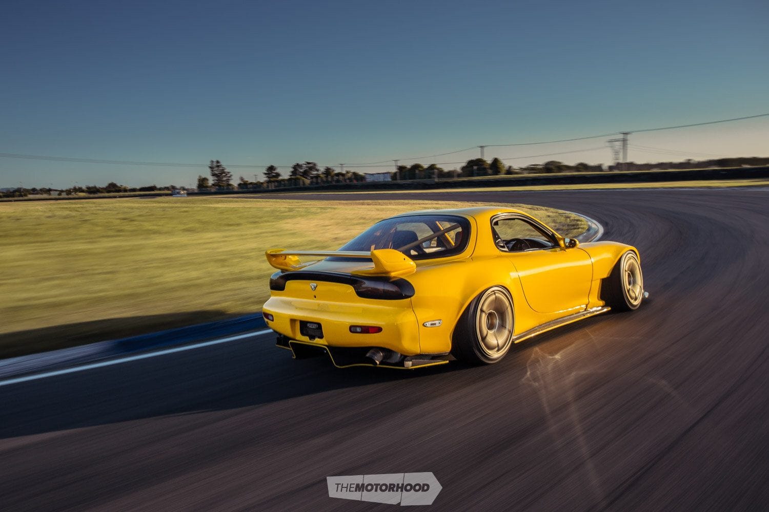 Luxury Sports Luxury Sports OEM Factory S8 Fiberglass Spoiler For Mazda RX7 FD -PP SR