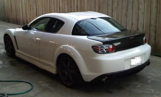 Luxury Sports Luxury Sports OEM Factory Style Carbon Boot Lid For Mazda RX8 -PP SR