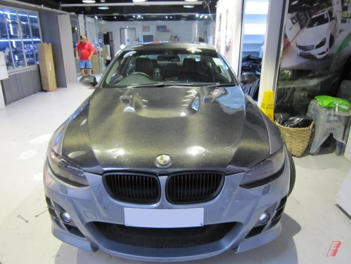 Luxury Sports Luxury Sports OEM M3 Style Carbon Bonnet For BMW E92 -PP SR
