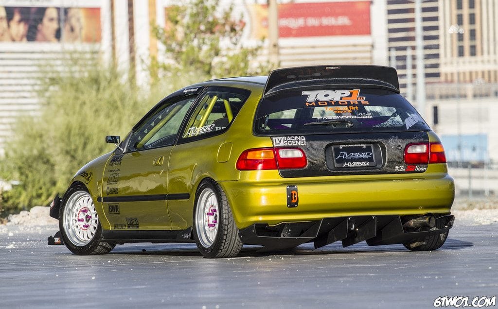 Luxury Sports Luxury Sports OEM Style Carbon Boot Lid For Honda Civic EG -PP SR