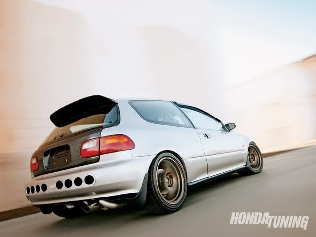 Luxury Sports Luxury Sports OEM Style Carbon Boot Lid For Honda Civic EG -PP SR