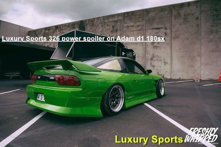 Luxury Sports SR Power 326 Style Rear Spoiler SR