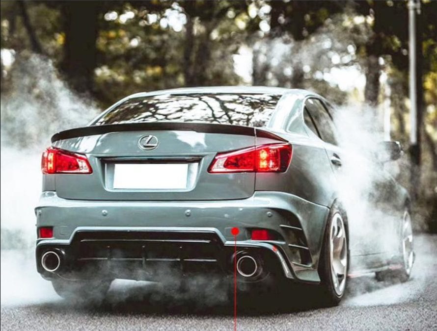 Luxury Sports SR R Style Rear Bumper For Lexus IS 06-12 -PP SR