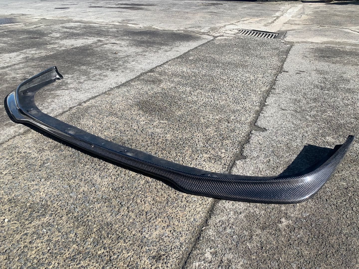 Luxury Sports Luxury Sports Ralliart Style Carbon Front Lip For Mitsubishi EVO X SR