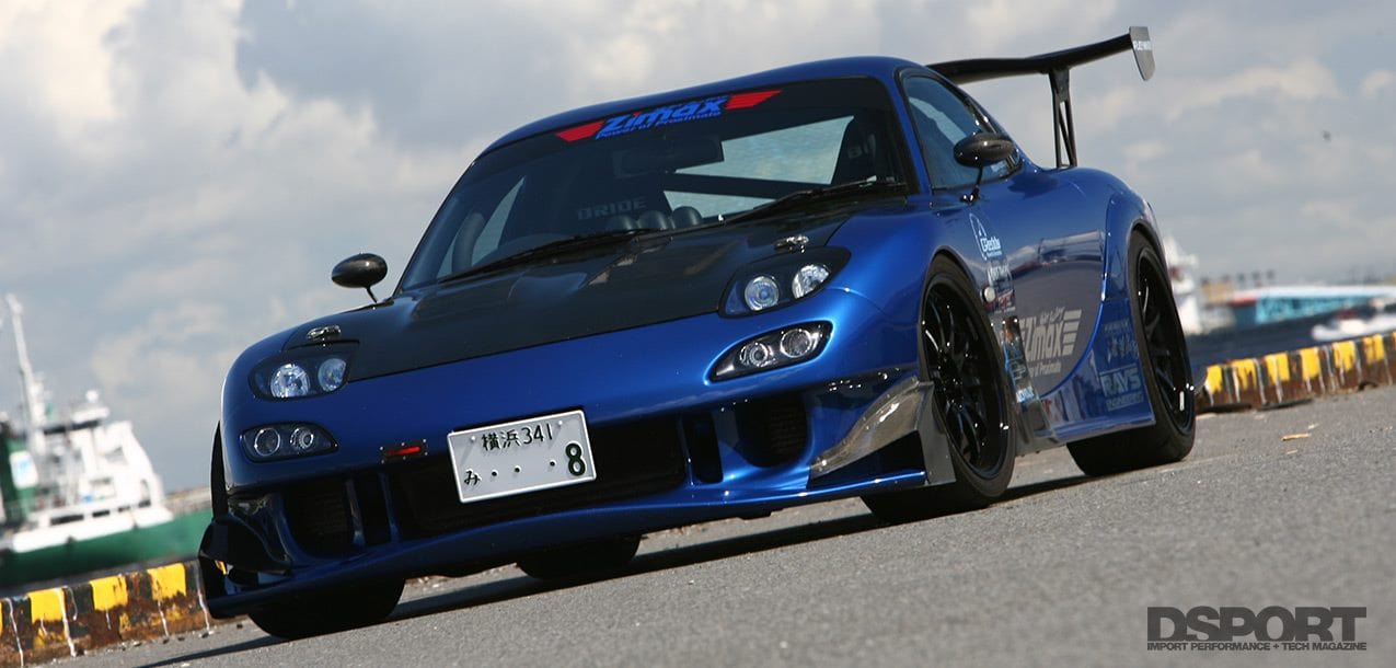 Luxury Sports Luxury Sports RE GT Style Wide Bodykit Mazda RX7 FD -PP SR