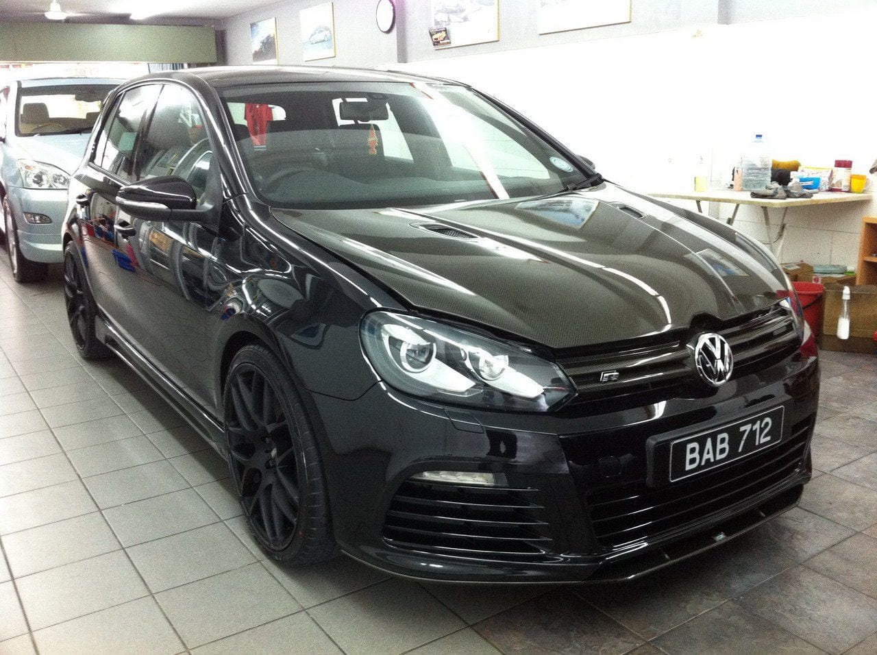 Luxury Sports SR Revozport Style Carbon Bonnet Volkswagen Golf MK6 GTI R20 -PP SR