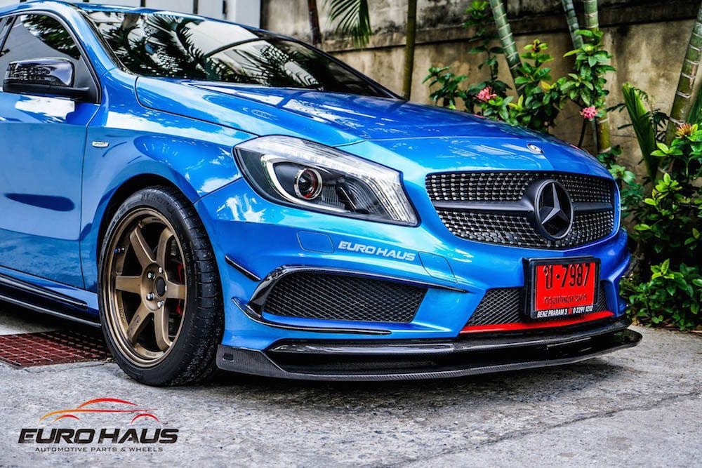 Luxury Sports Luxury Sports Revozports Style 6pcs Front Canards Mercedes Benz W176 A250 A45-PP SR