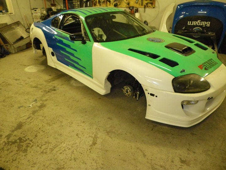 Luxury Sports Luxury Sports Ridox Style Front Fender For Toyota Supra SR